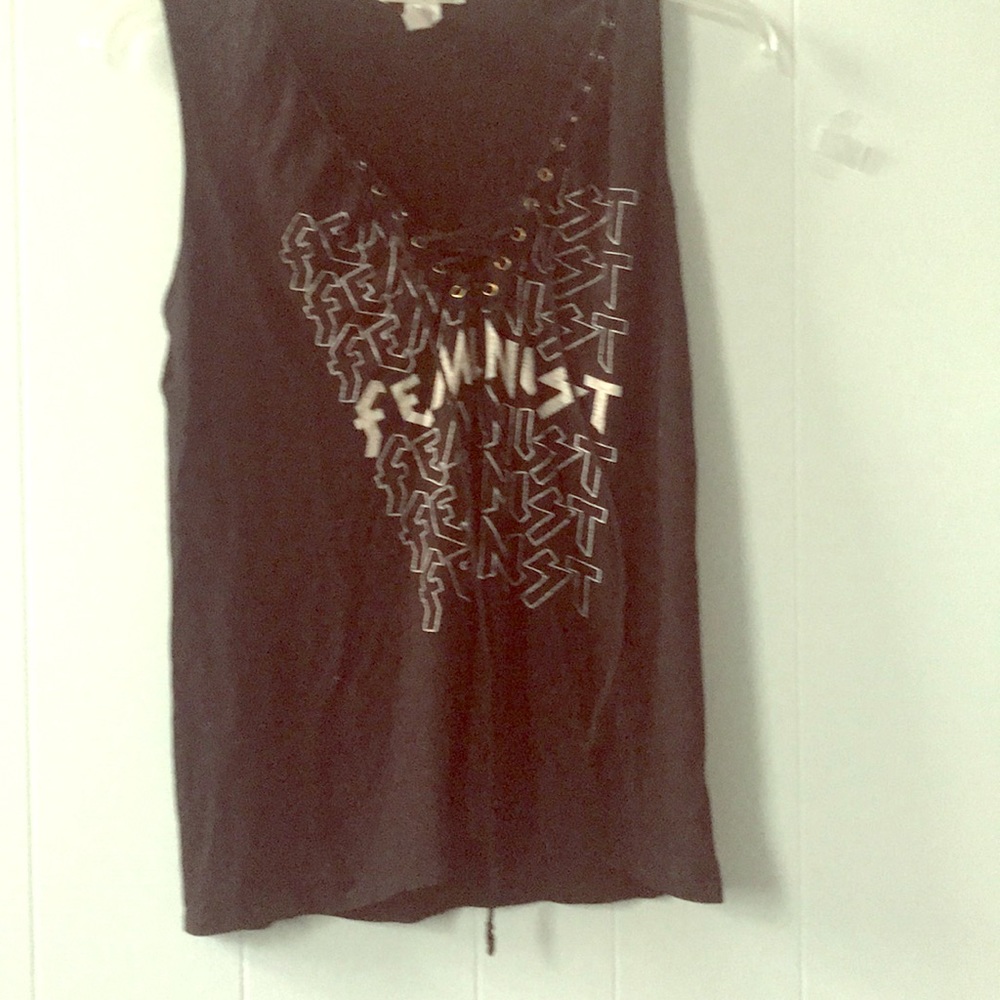 Lace up top